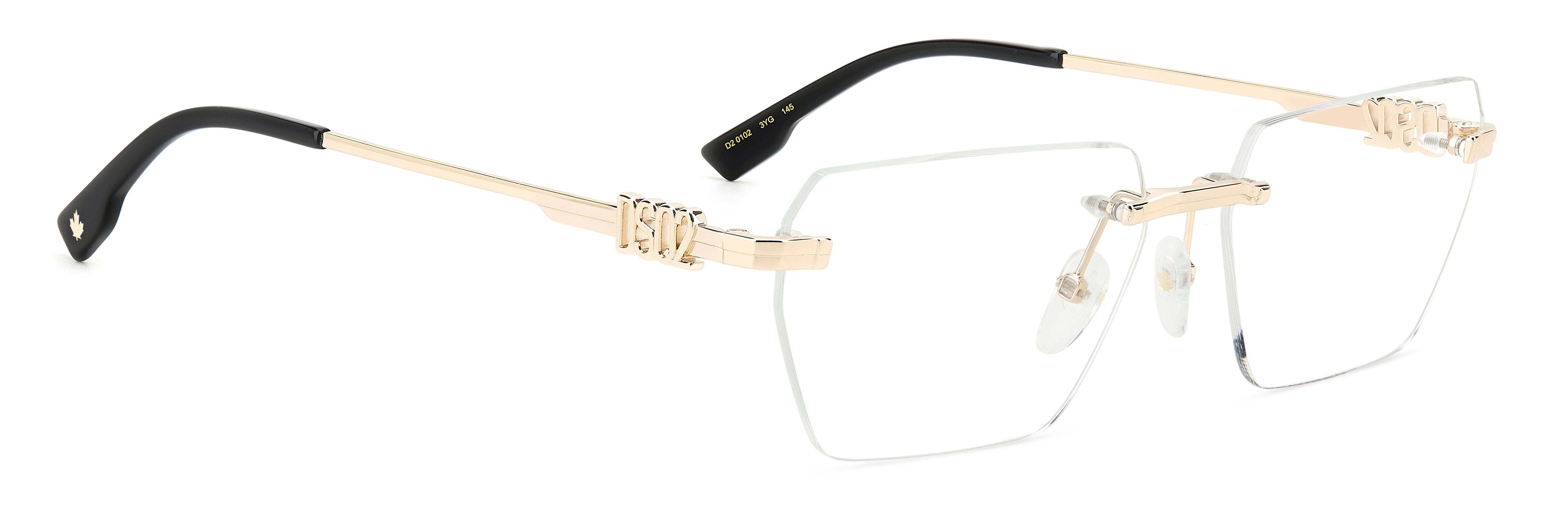 Ανδρικά Γυαλιά Οράσεως Dsquared D2 0102 3YG 58