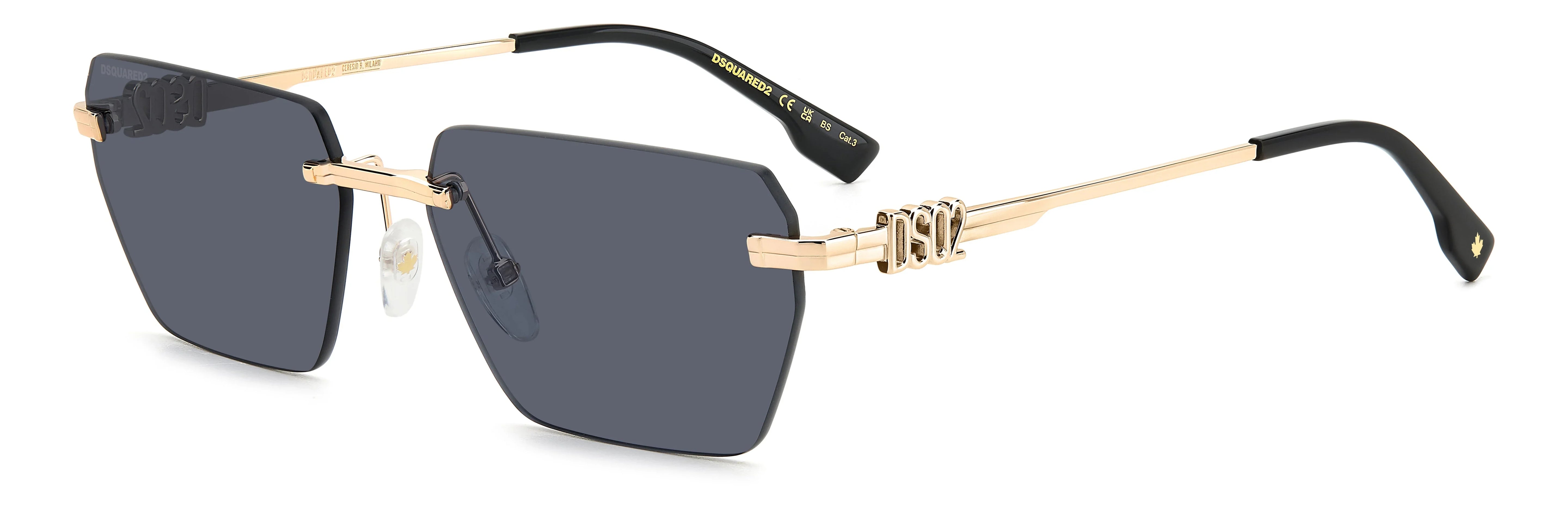 Ανδρικά Γυαλιά Ηλίου Dsquared D2 0102/S 807/2K 58