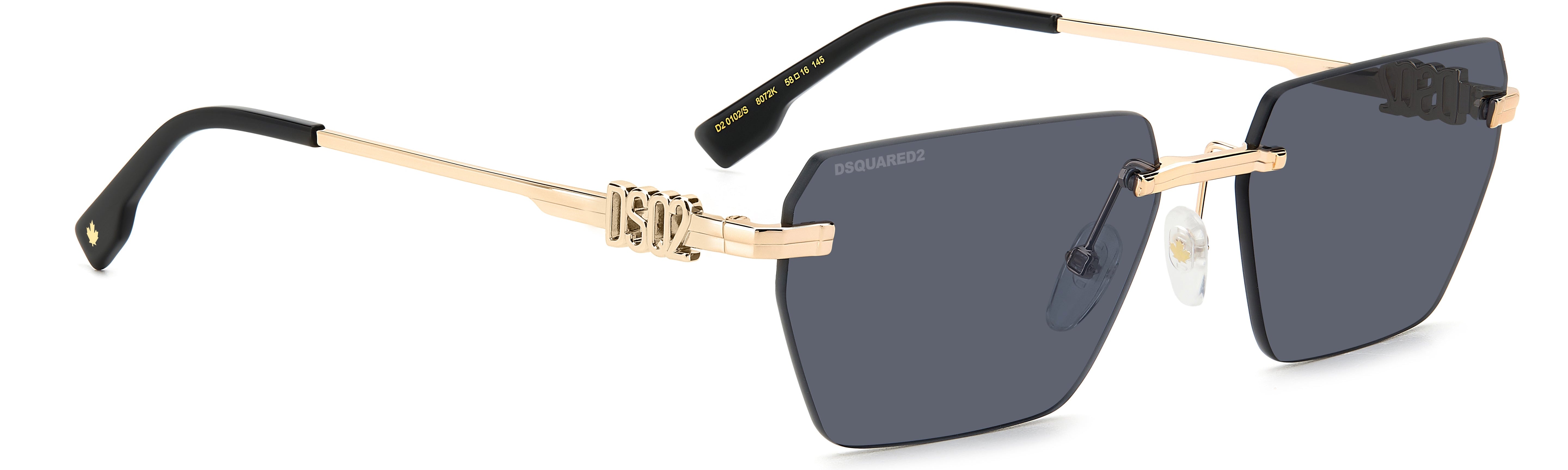 Ανδρικά Γυαλιά Ηλίου Dsquared D2 0102/S 807/2K 58