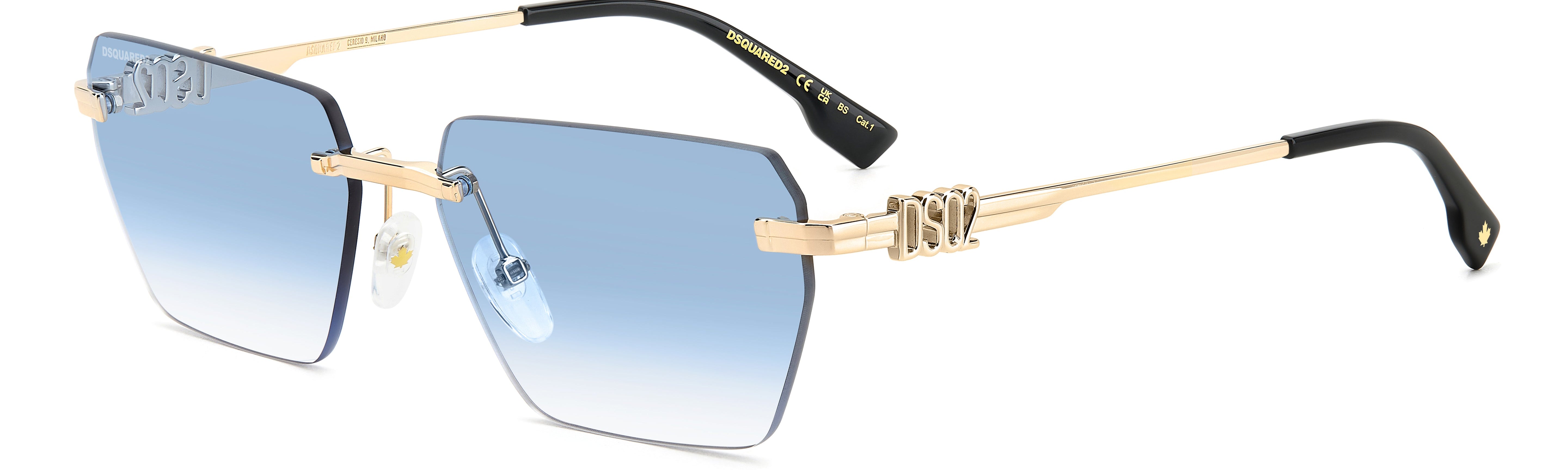 Ανδρικά Γυαλιά Ηλίου Dsquared D2 0102/S LKS/ST 58