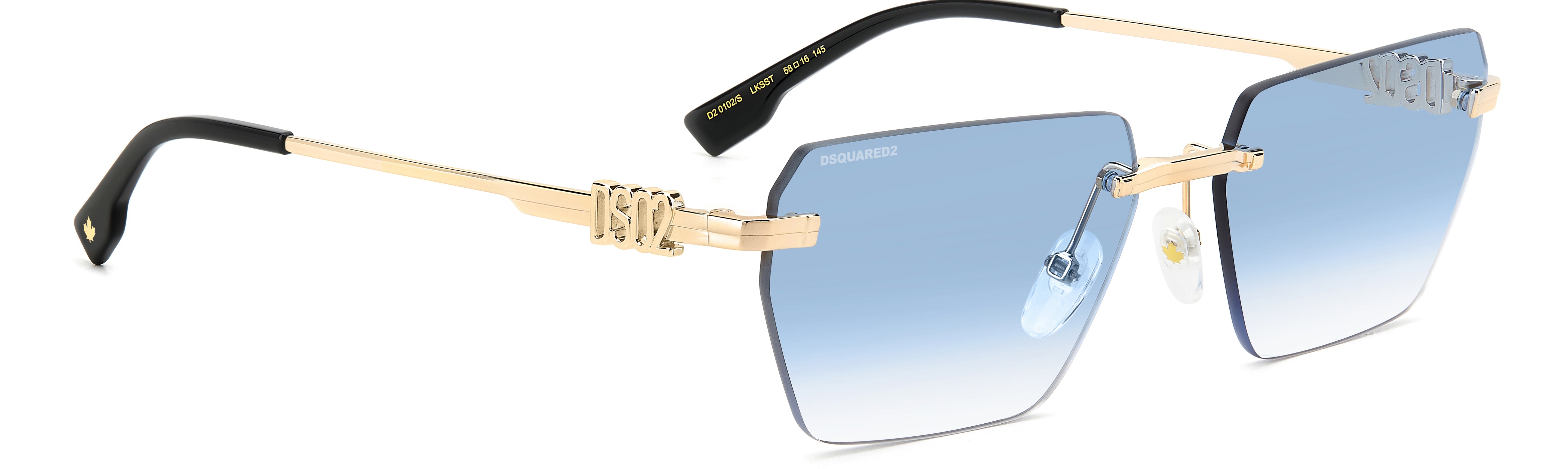 Ανδρικά Γυαλιά Ηλίου Dsquared D2 0102/S LKS/ST 58