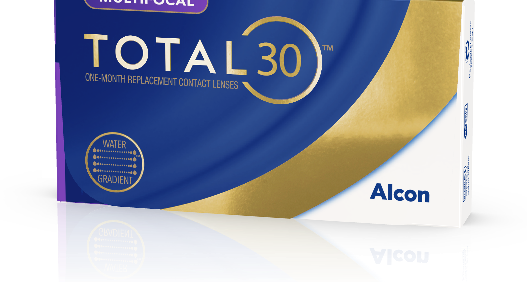 Μηνιαίοι Πολυεστιακοί φακοί επαφής Alcon Total 30 Multifocal (3 φακοί)