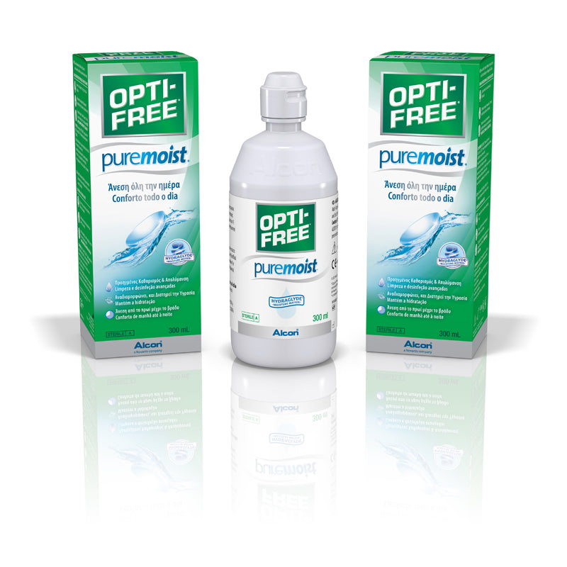 Υγρό Φακών Επαφής Alcon Opti-Free PureMoist 300ml