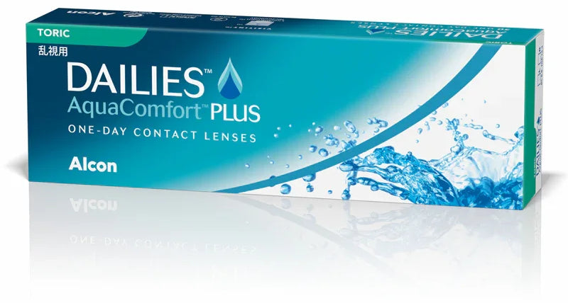 Ημερήσιοι Αστιγματικοί Φακοί Επαφής Alcon Dailies AquaComfort Plus Toric(30 Φακοί)