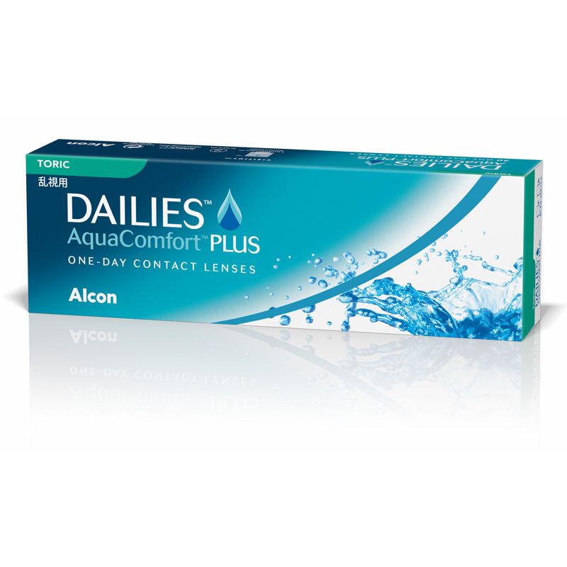 Ημερήσιοι Αστιγματικοί Φακοί Επαφής Alcon Dailies AquaComfort Plus Toric(30 Φακοί)