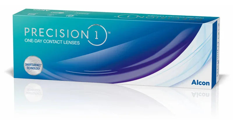 Ημερήσιοι Φακοί Επαφής Alcon Precision 1 (30 Φακοί)