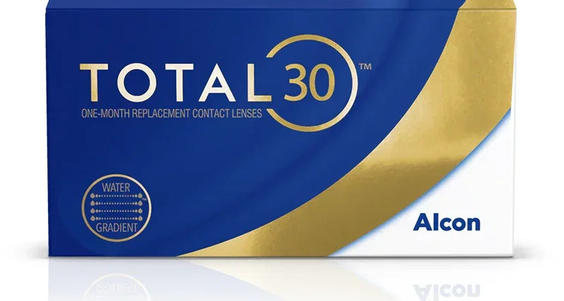 Μηνιαίοι Φακοί Επαφής Alcon Total 30 (3 Φακοί)