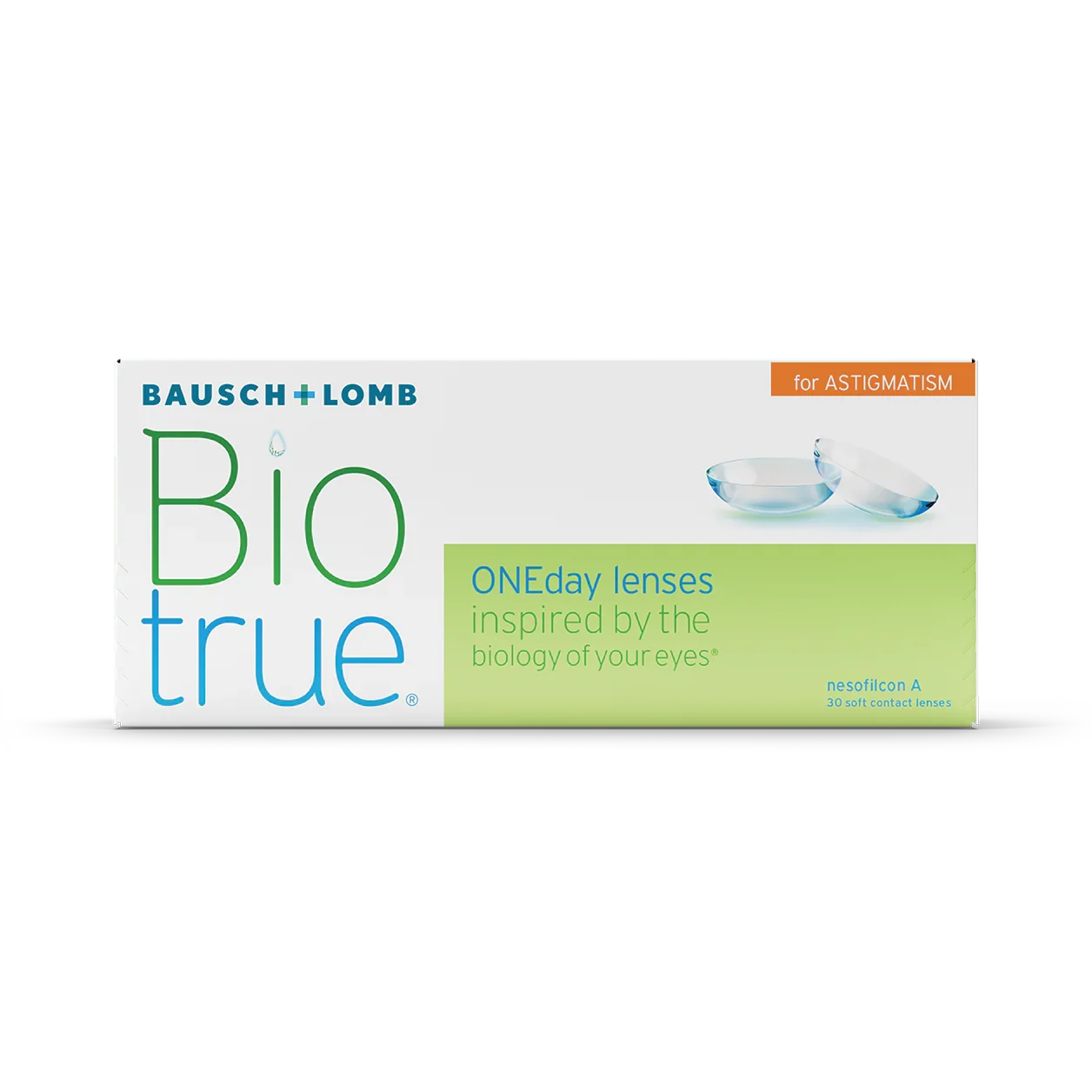 Ημερήσιοι Αστιγματικοί Φακοί Επαφής Bausch & Lomb Biotrue
