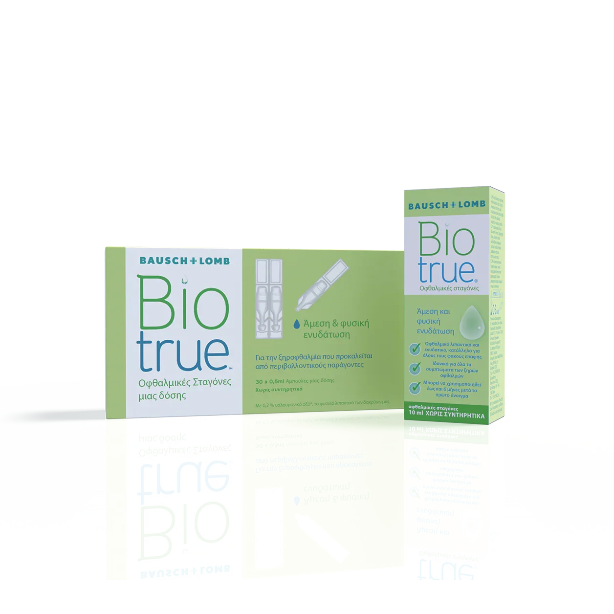 Οφθαλμικές Σταγόνες Biotrue (30 αμπούλες x 0.50ml) Οφθαλμικές Σταγόνες