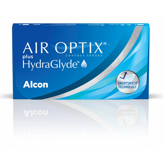 Μηνιαίοι Φακοί Επαφής Alcon Air Optix Plus Hydraglyde (3 Φακοί)