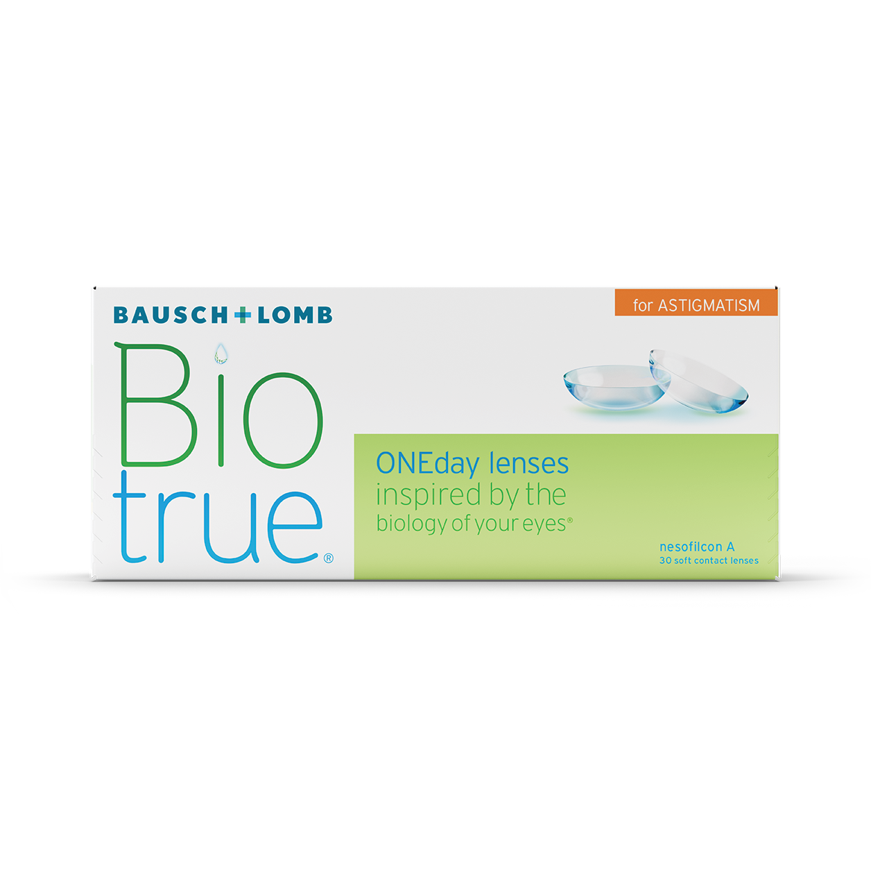 Ημερήσιοι Αστιγματικοί Φακοί Επαφής Bausch & Lomb Biotrue