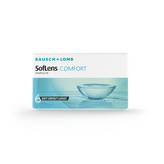 Μηνιαίοι Φακοί Επαφής BAUSCH & LOMB Soflens COMFORT (6 Φακοί)